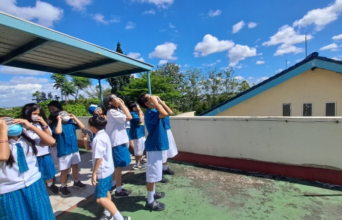 PROJECT MEMBUAT KACAMATA MATAHARI