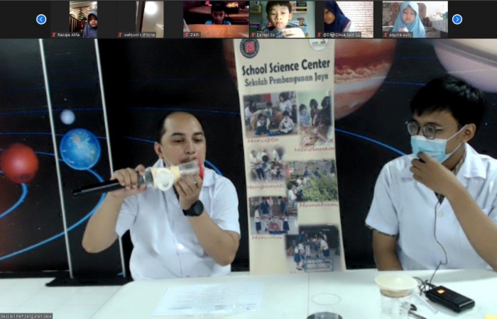 Belajar Secara Online SD Islam Amalina ke School Science Center SPJ 1